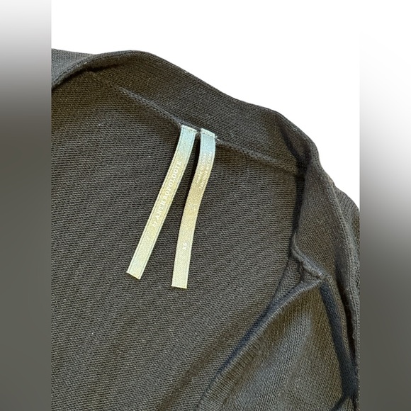 Anthropologie Rambuteau Black Knit Sleeveless Wrap Sweater - Picture 9 of 9